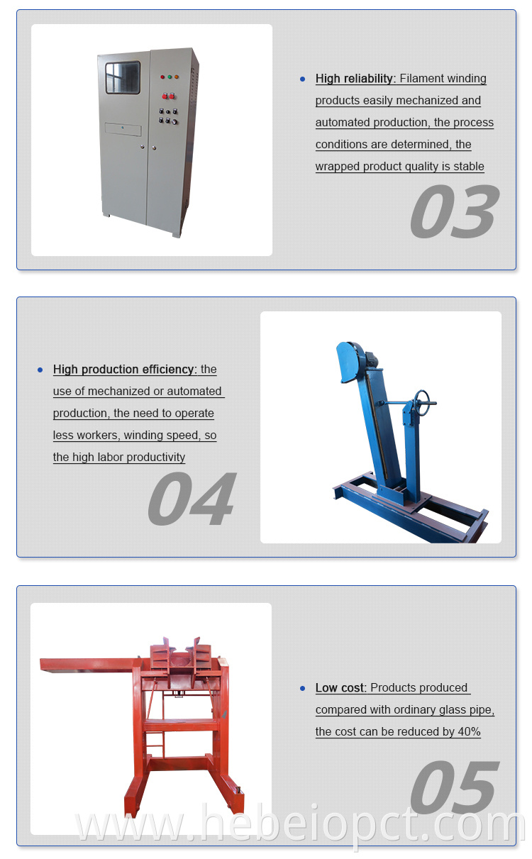 fiberglass pipe winding machine,Filament winding machine